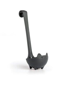 OTOTO Katie Cat Soup Ladle Gray BPA Free Halloween Gift Brand New